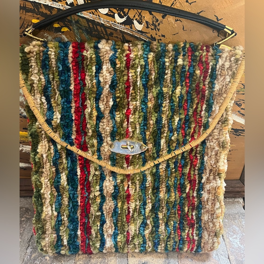 Vintage Jerry Terrence Carpet Bag